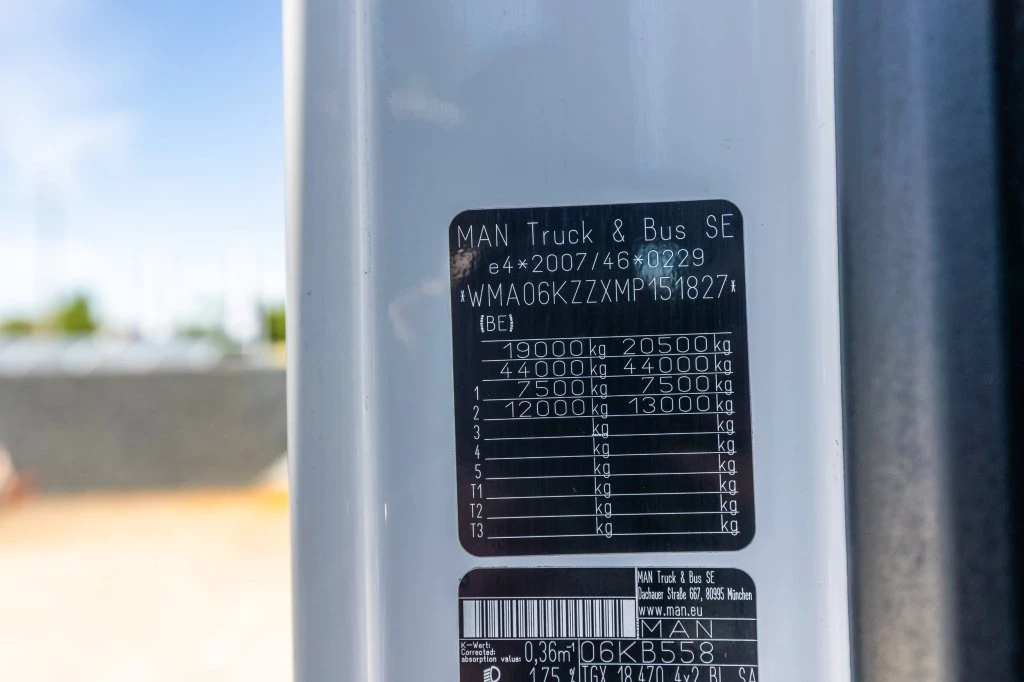 MAN TGX 2020 - 18.470 BLS +KIPHYDR.+INTARDER immagine 26