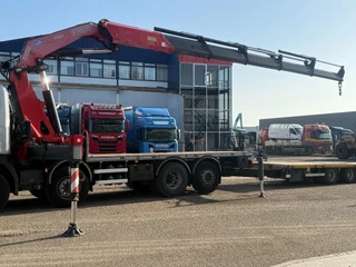 Scania G 2013 - G440 8X2 MET FASSI F5602.25 MET 2 AS AANHANGER image 5