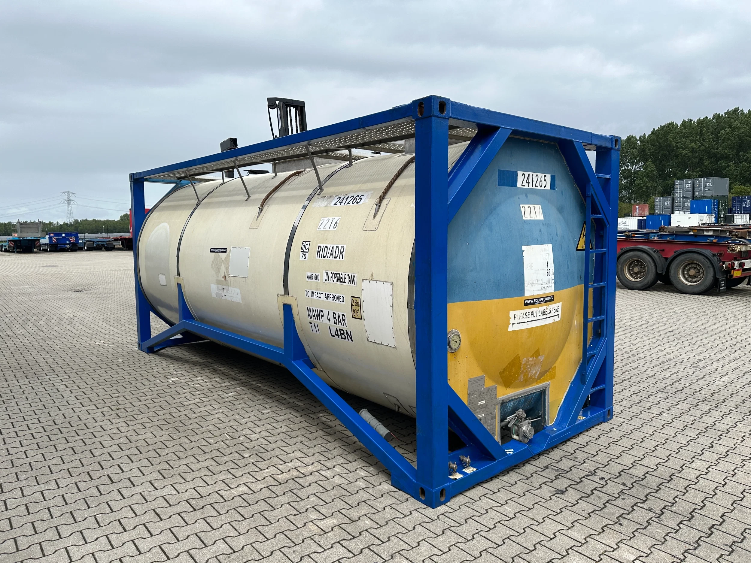 Welfit Oddy 1997 - 20FT ISO, 23.950L / 1-COMP. / IMO 1 / valid 2.5Y/CSC-inspection untill 12/2027 afbeelding 24