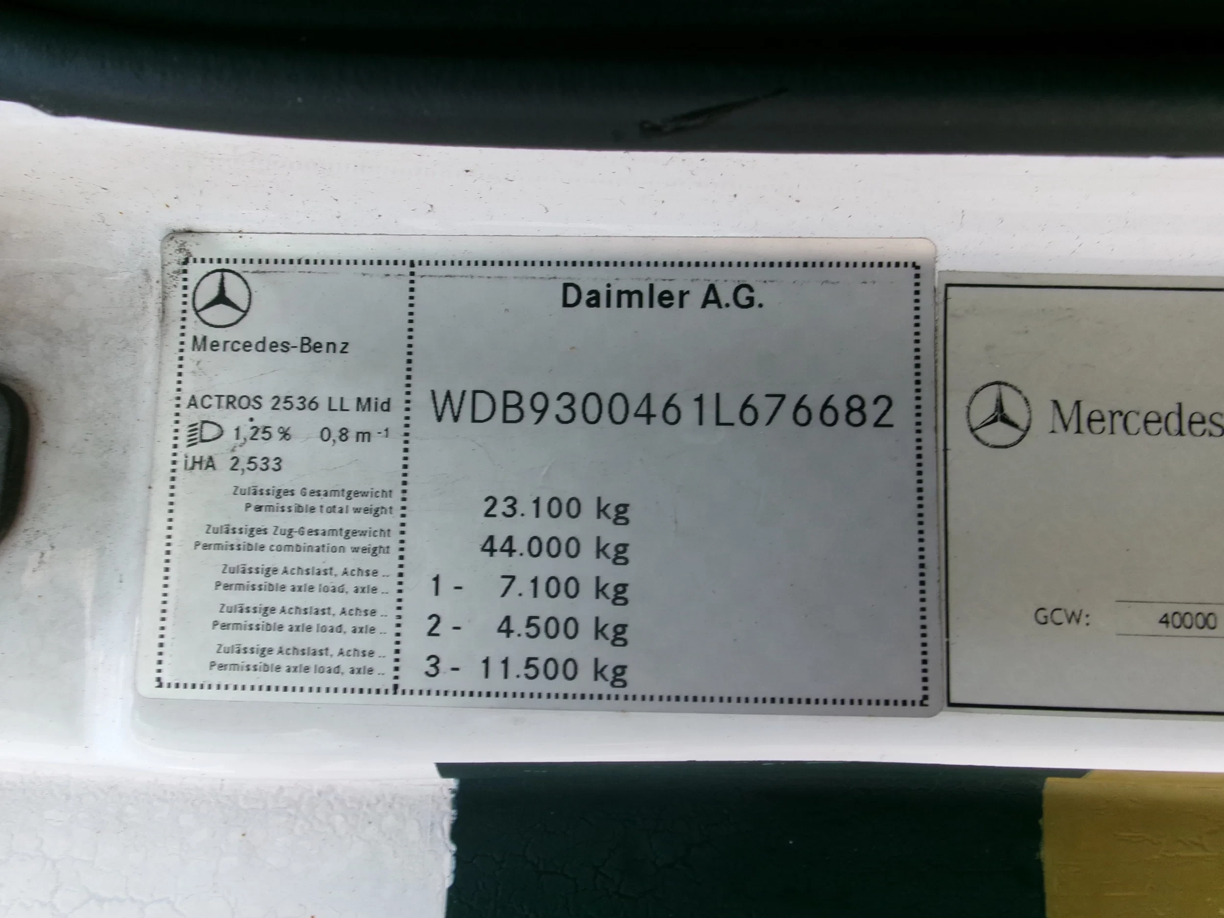 Mercedes-Benz Actros 2012 - 2536 LL METAGO NL TRUCK afbeelding 27