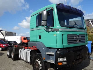MAN TGA 2006 - 33.480 6X4 STEEL SPRINGS MANUAL GEARBOX,AIRCO,RETARDER afbeelding 2 miniatuur