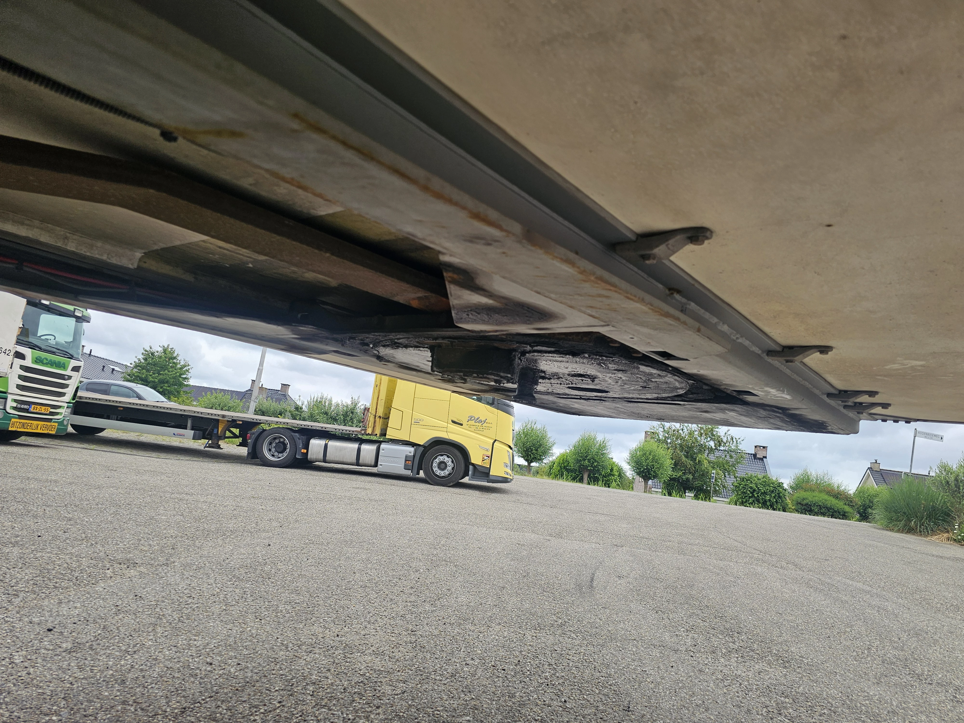 Chereau B3 /CITY TRAILER /STEERING AXLE/LIFT AXLE / 11.80 LONG /LOADING LIFT/ BPW DISC / CARRIER FRIDGE.TUV 23/7/2026 2012 afbeelding 13