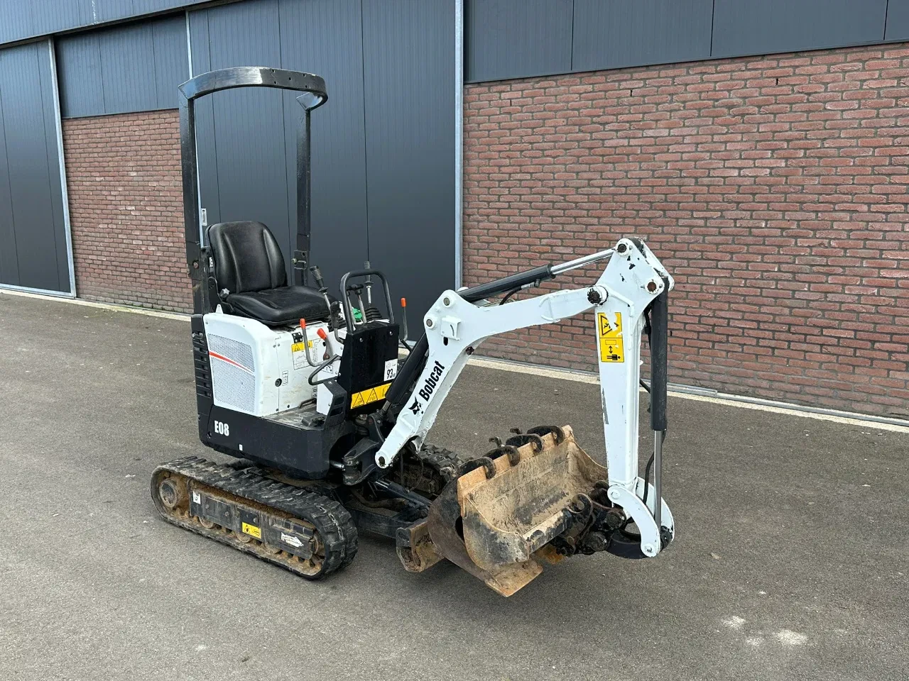 Bobcat 2008 - E08 minikraan afbeelding 1
