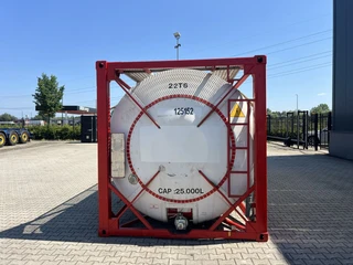 Yorkshire Marine Containers N/A 1999 - 25.000L Tankcontainer, 1 comp., IMO-1, ISO 22T6 T11, 2,5Y + CSC-inspection till 12/27 image 8