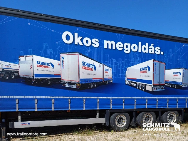 Schmitz Cargobull Semitrailer Curtainsider Mega 2017 afbeelding 1