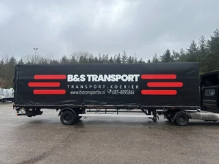 QUALITY TRAILERS N/A 2001 - be oplegger 5.4 ton gesloten zeiloplegger laadklep image 1