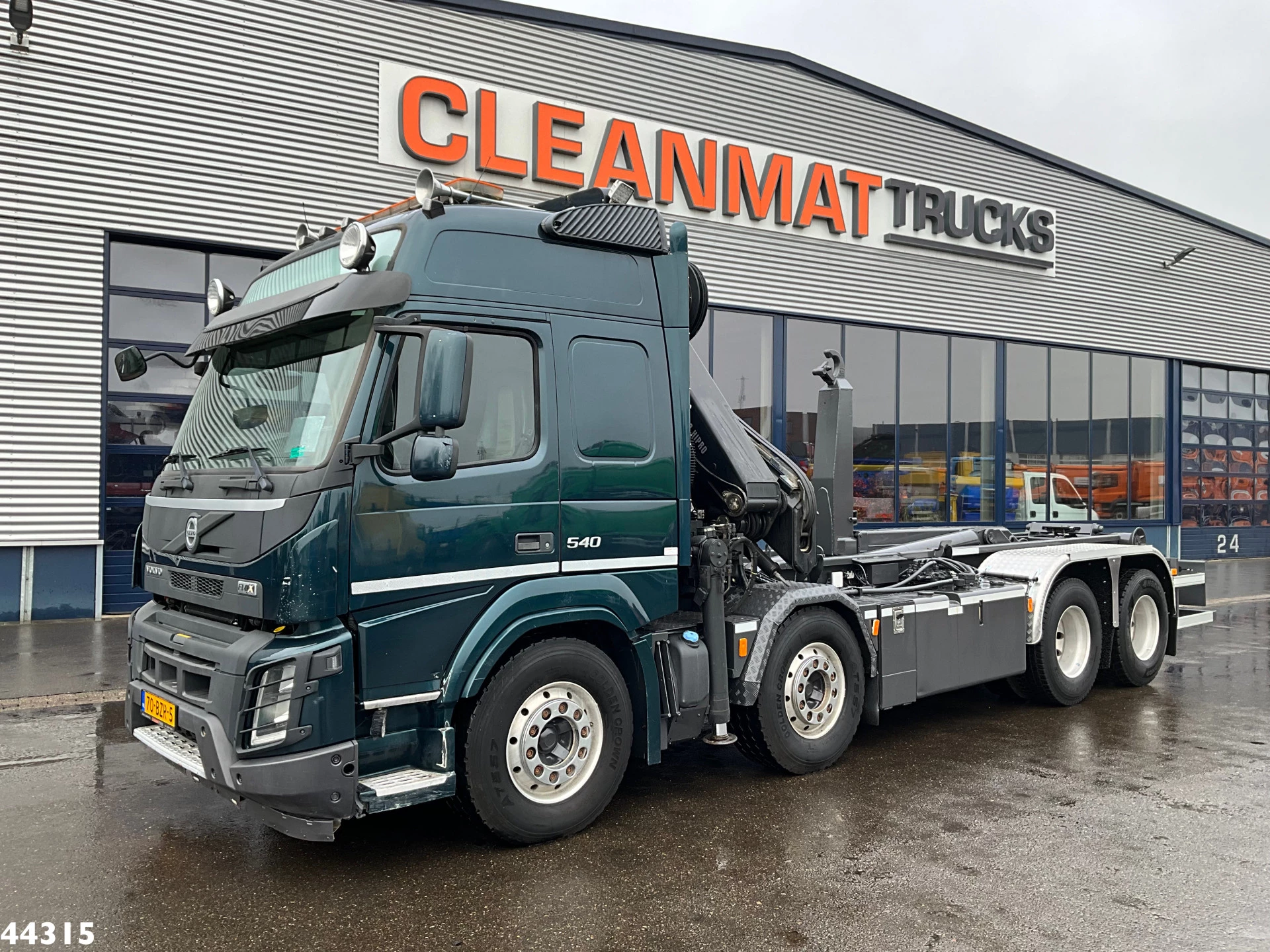 Volvo FMX 540 8x4 Euro 6 Hiab 28 Tonmeter laadkraan 2014 afbeelding 2