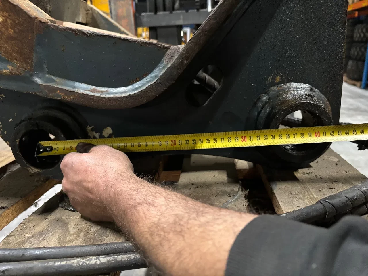 CW40 quick coupler - fits for Komatsu PW150 afbeelding 10