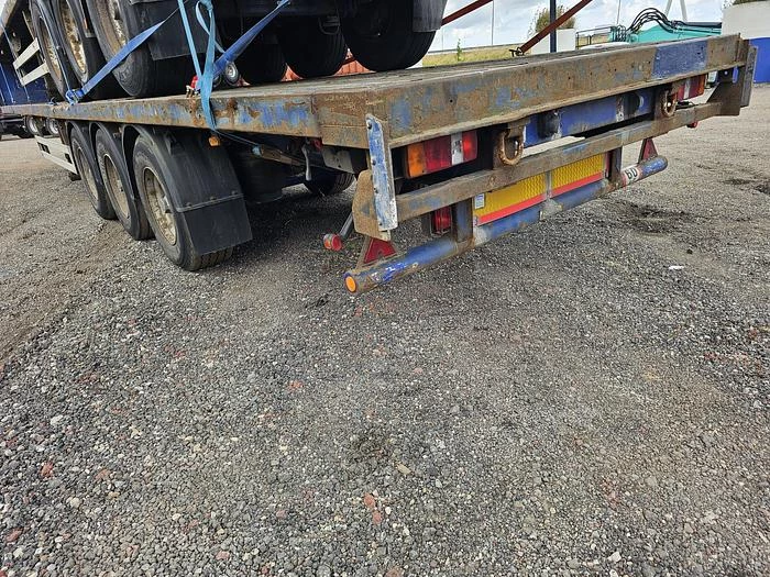 Pacton 3 AXLE FLATBED TRAILER BPW DRUM | price per piece 2006 изображение 25