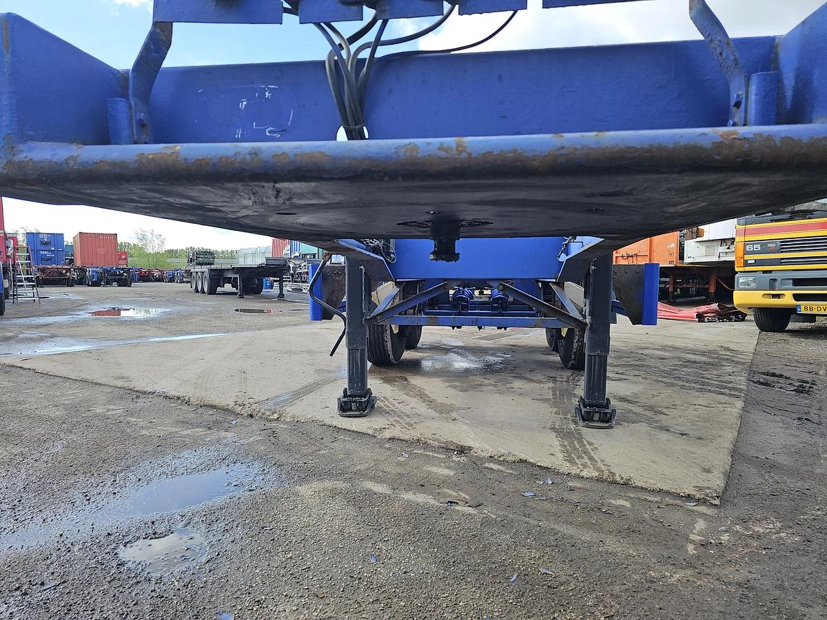 MKF METALLBAU CS 20 | 20 FOOT CONTAINER CHASSIS | BPW DRUM | STEEL SUSPENSION| GOOD QUALITY. 2007 imagen 33