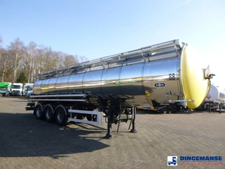 Van Hool Chemical tank inox 30 m3 / 1 comp 2001 imagem 2 miniatura