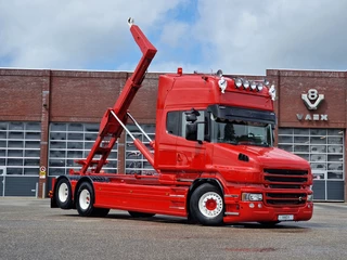 Scania T 2016 - T520 V8 6x2 - AJK Hooklift - New BUFFL interior - Retarder - Full air - Show truck zdjecie 61