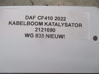 DAF - CF410 2121690 KABELBOOM KATALYSATOR NIEUW! MODEL 2022 imagem 2 miniatura