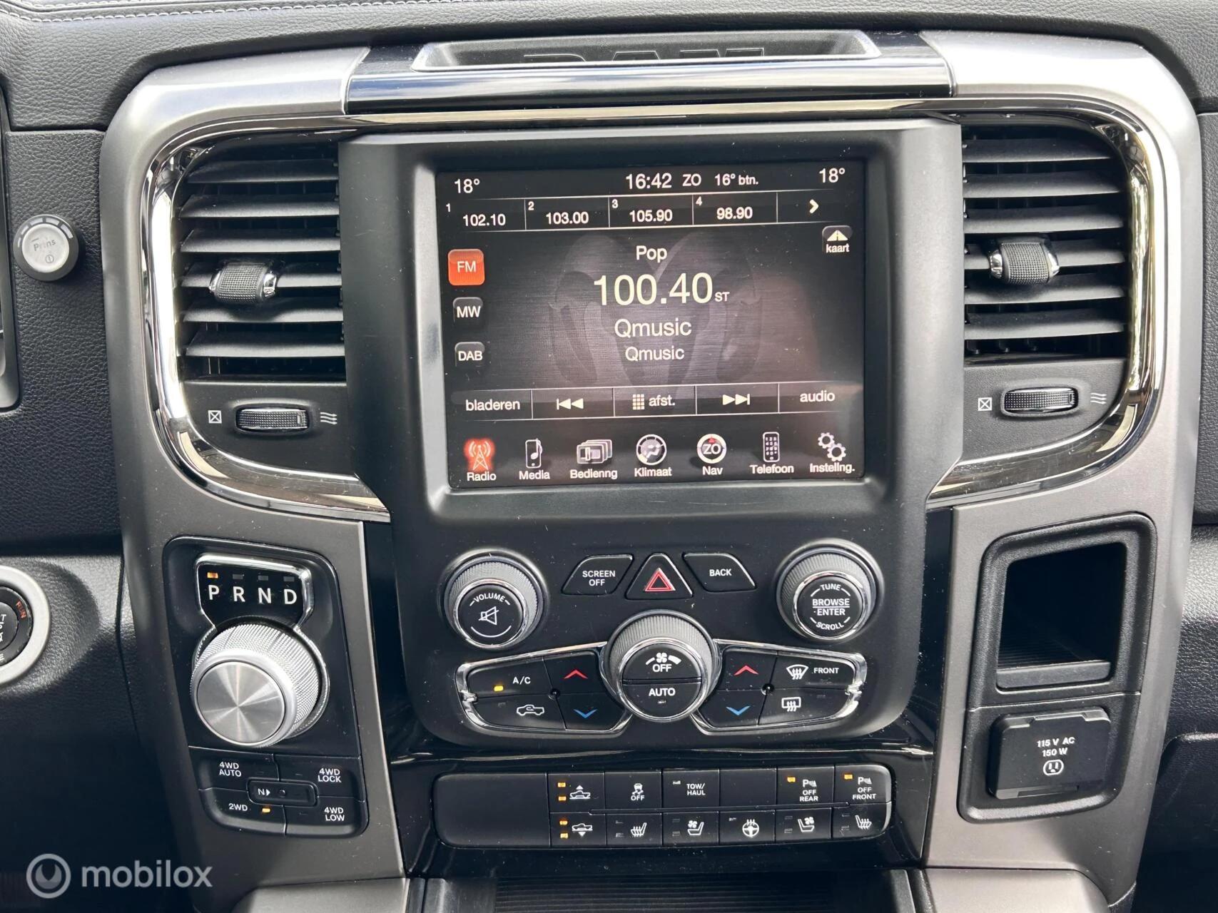 Dodge Ram 1500 2014 - 5.7 V8 Crew Cab 6'4 sport black out MARGE afbeelding 20