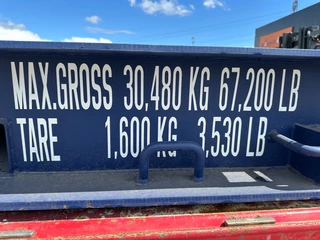 Diversen N/A 2025 - NEW 20FT FLATRACK HARDWOODEN FLOOR / 4x available obrazek 13