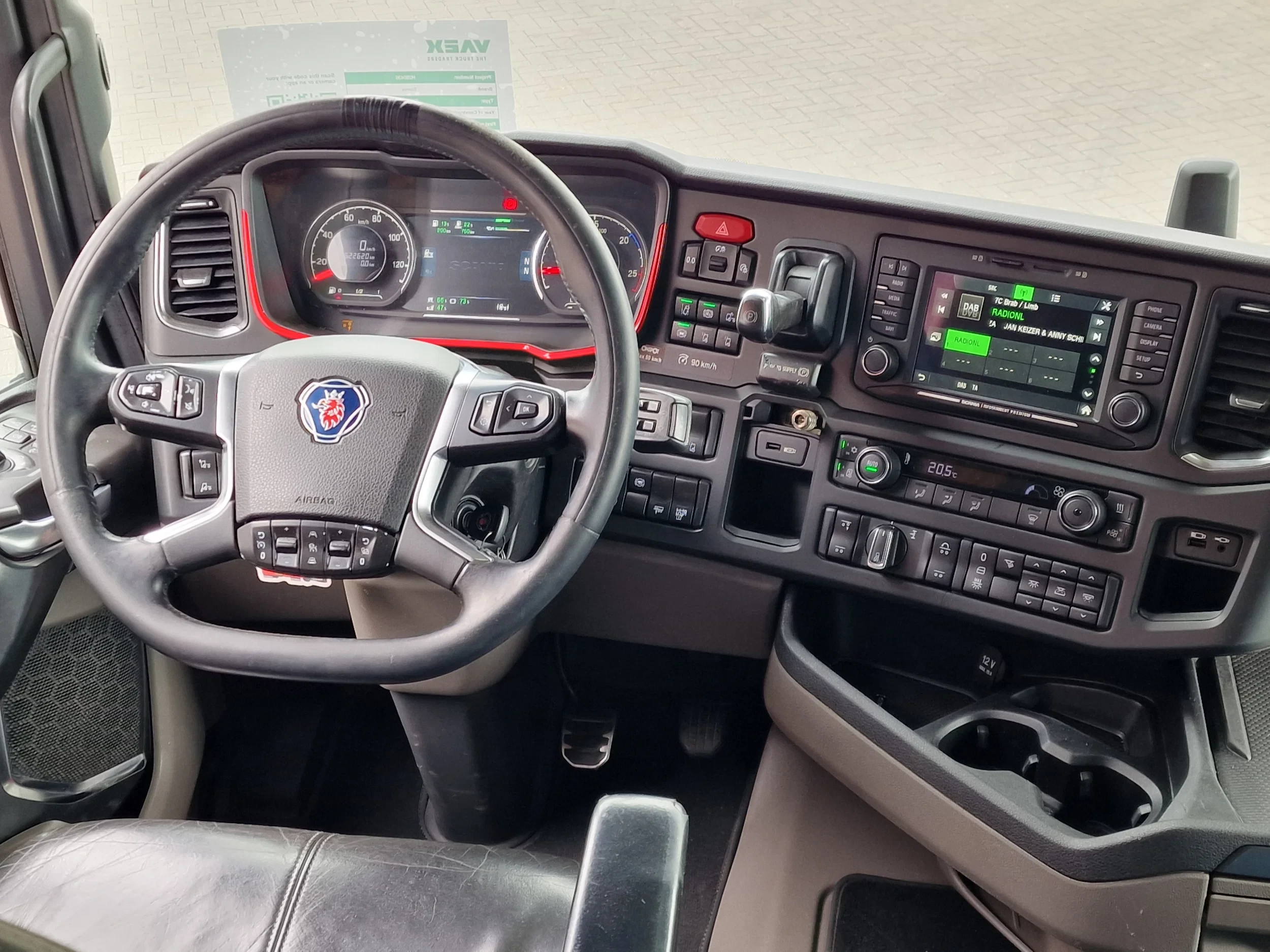 Scania R 2021 - R650 V8 NGS Highline 6x2 - Retarder - Full air - 3.15 WB - Leather image 22