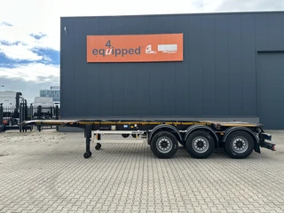 Van Hool 2011 - 20FT/30FT ADR CHASSIS / empty weight: 3.500kg / discbrakes / 2x liftaxle / NL-chassis / ADR+APK: 09-2027 afbeelding 2 miniatuur