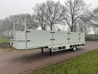 Veldhuizen N/A 2000 - Be oplegger vlak met laadklep Dhollandia 1000 kg afbeelding 5