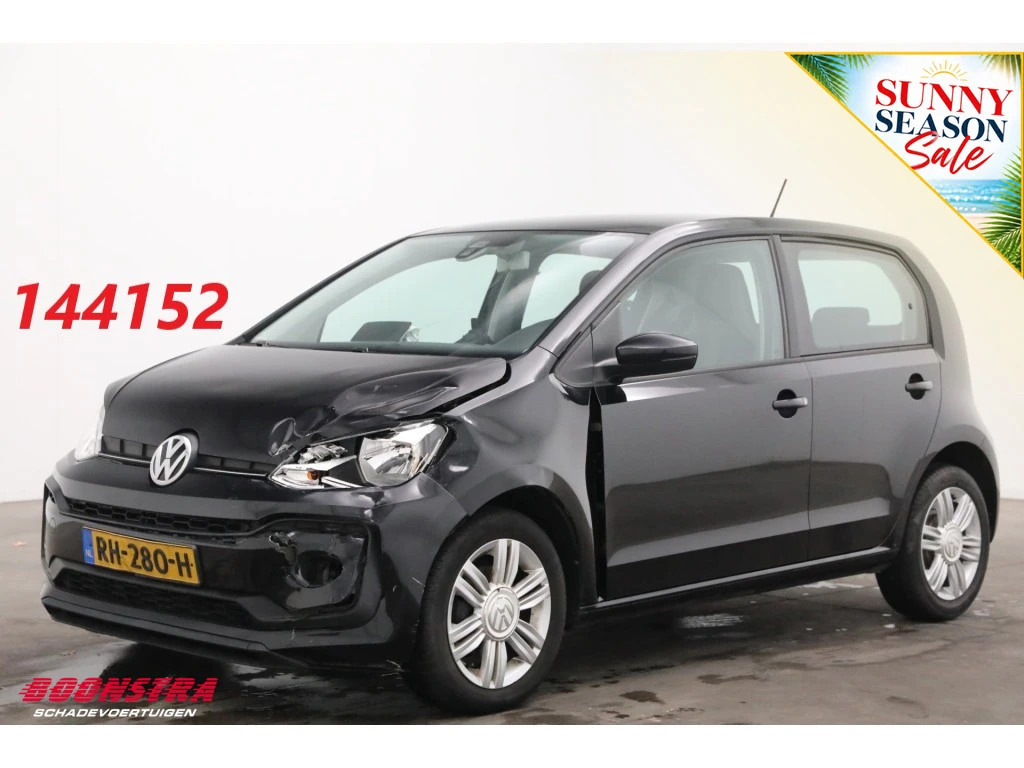 Volkswagen up! 2017 - 1.0 TSI 90pk BMT high up! Clima Cruise Camera SHZ PDC afbeelding 1