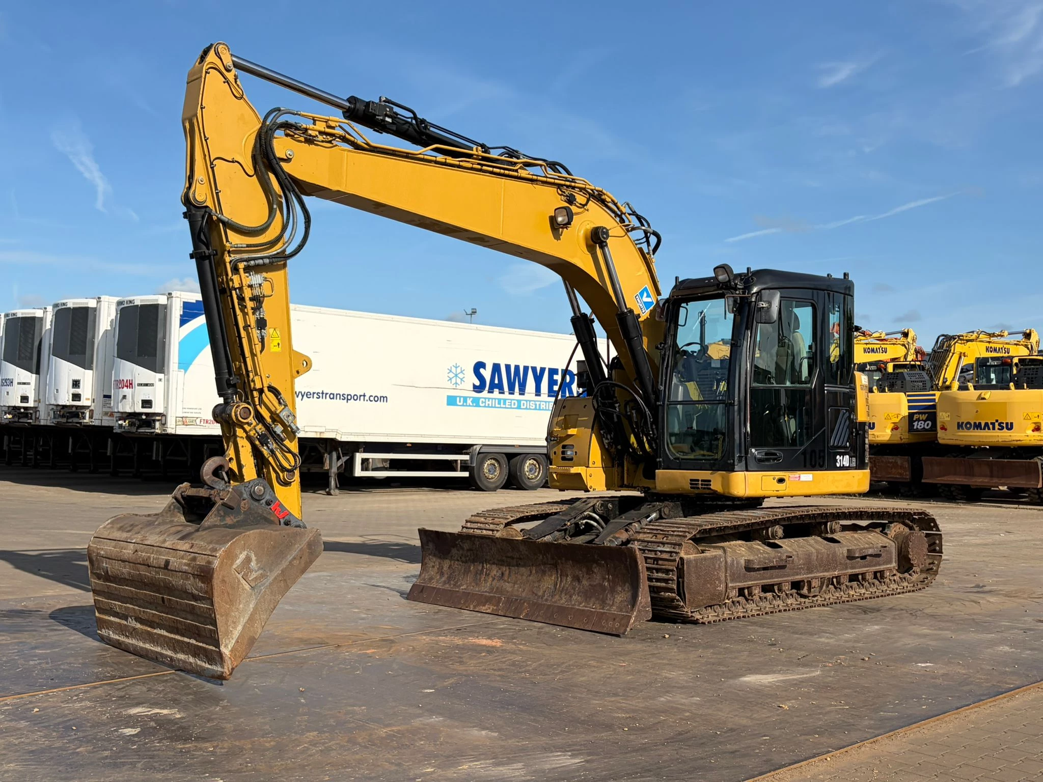 Caterpillar 314DLCR - Front Blade 2010 image 2