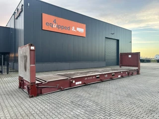 CIMC N/A 2008 - 40FT FLATRACK FLUSH FOLDING / CSC: 10/2027 / 10x available image 1