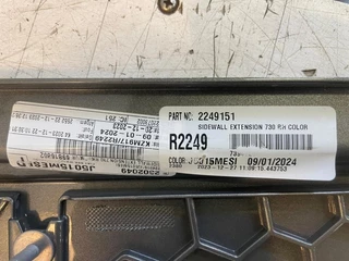 DAF N/A 2024 - 2249151 / 2302047 DEURVERLENGSTUK XF-G2 immagine 4