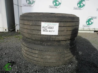 - MULTI ROAD LEAO 385/65R22.5 VOORBAND MET STAALWIEL for sale