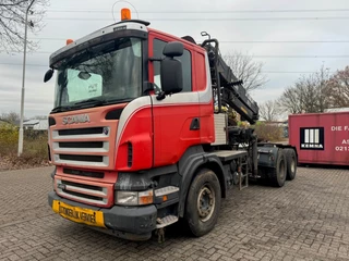Scania R 2009 - R420 6X4 EURO 4 MANUAL/RETARDER/LOGLIFT afbeelding 2