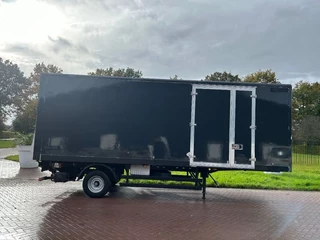 Saxas N/A 2008 - be oplegger 8.9 ton met laadklep 1500 kg breed 243.5 cm afbeelding 2