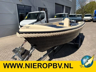 Malta  470S  - Polyester Sloep 10PK 4takt Honda inc kussens nieuwstaat + Trailer MARGE bild 1