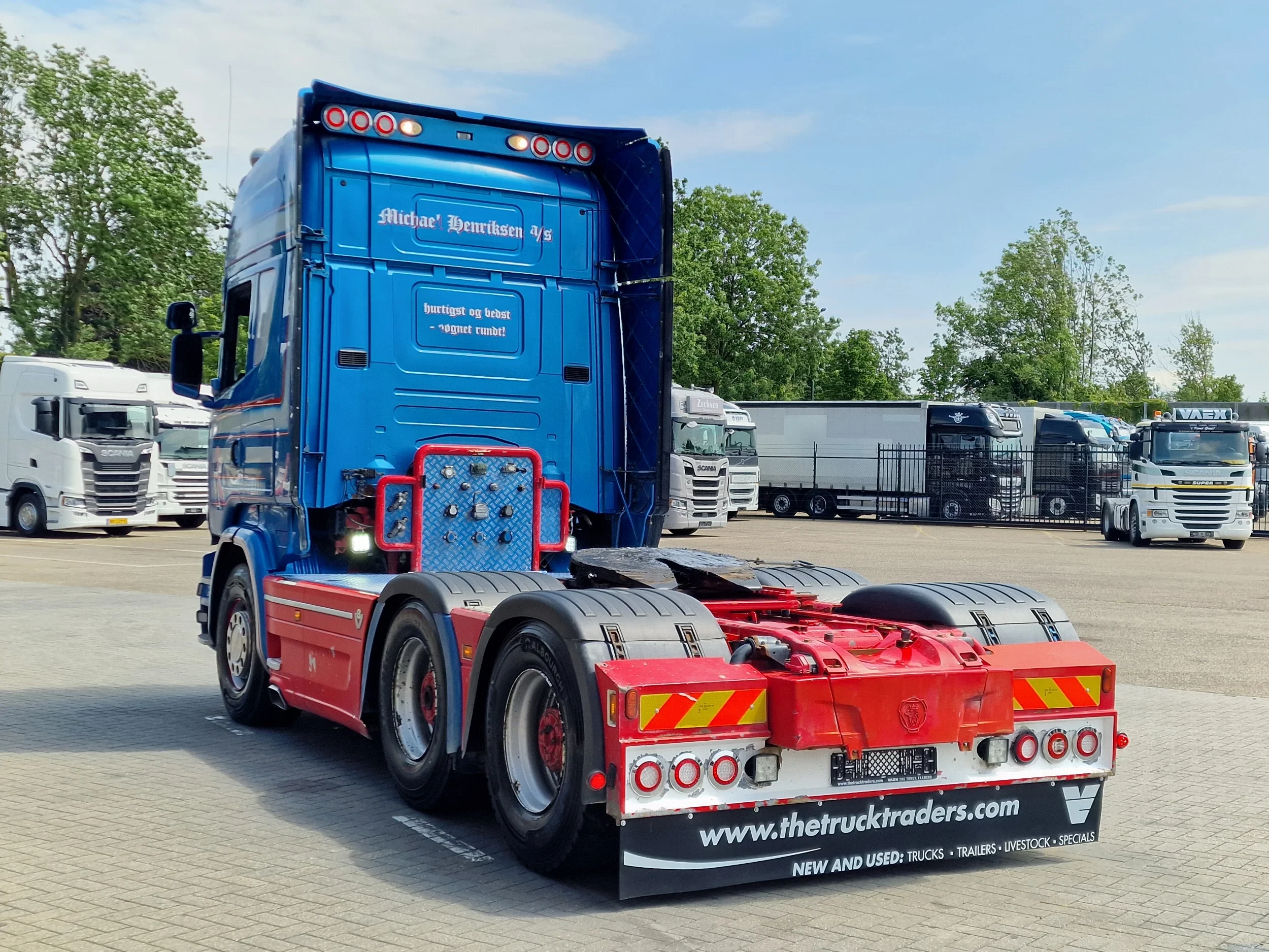 Scania R 2014 - R580 V8 Topline 6x4 - PTO/Hydraulic - Retarder - 3.10 WB - Full air - HUB reduction obrázek 4
