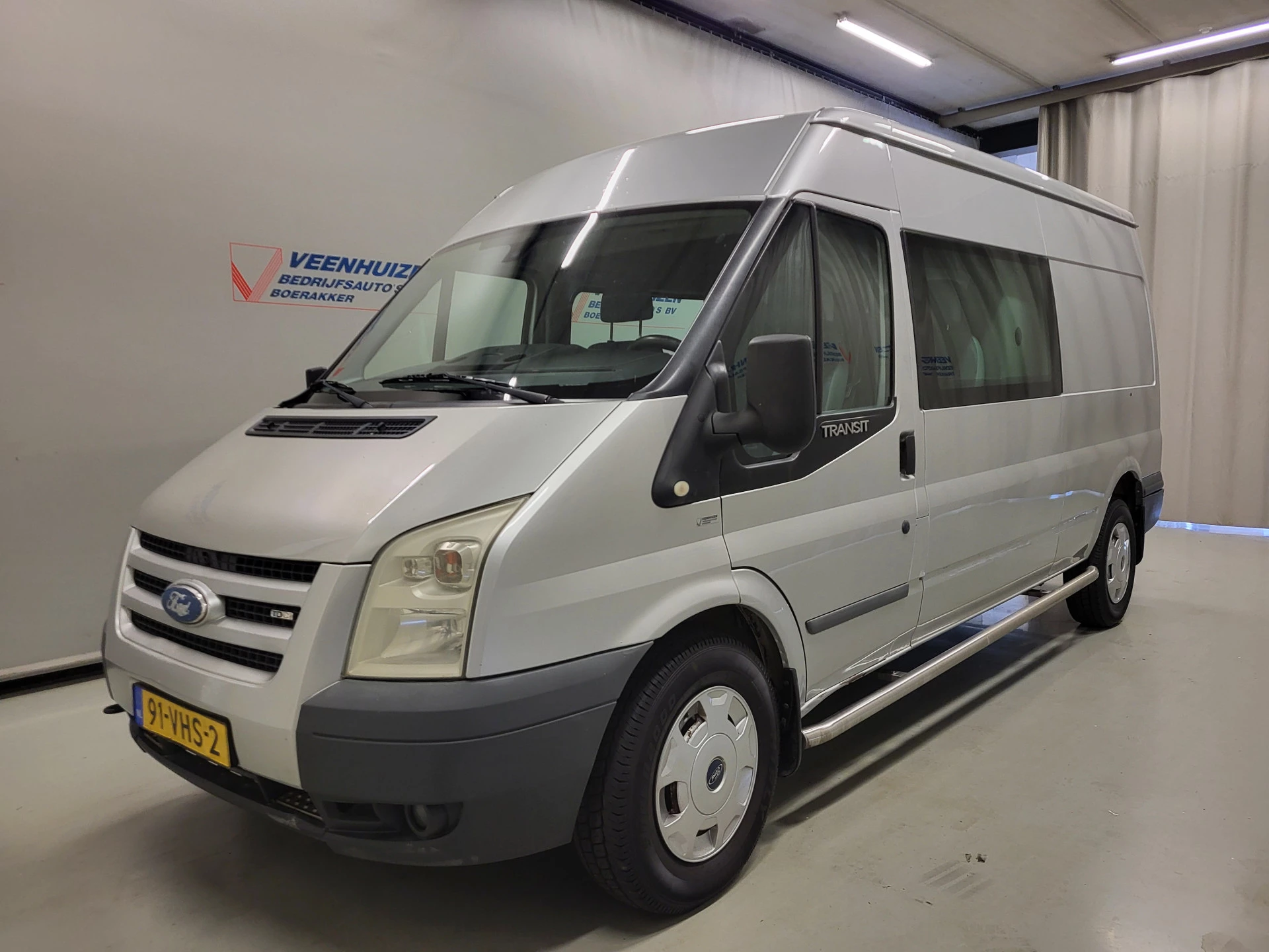 Ford Transit 2007 - 2.4TDCI L3/H2 Dubbele Cabine Apk tot 13-10-2026! image 2