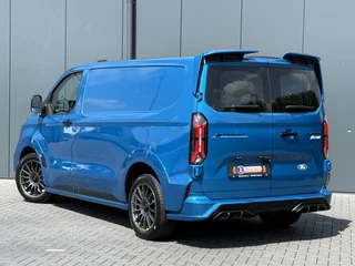Ford E-Transit Custom 2025 - MS-RT 285 PK FULL ELECTRIC SPORT / L1H1 / DIGITAL AQUA BLUE METALLIC / REAR VIEUW / B&O SOUND SYSTEM / 19 INCH / LED / CAMERA image 5