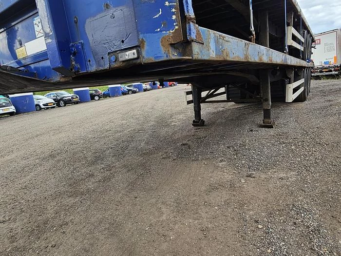 Pacton 3 AXLE FLATBED TRAILER BPW DRUM | price per piece 2006 изображение 32