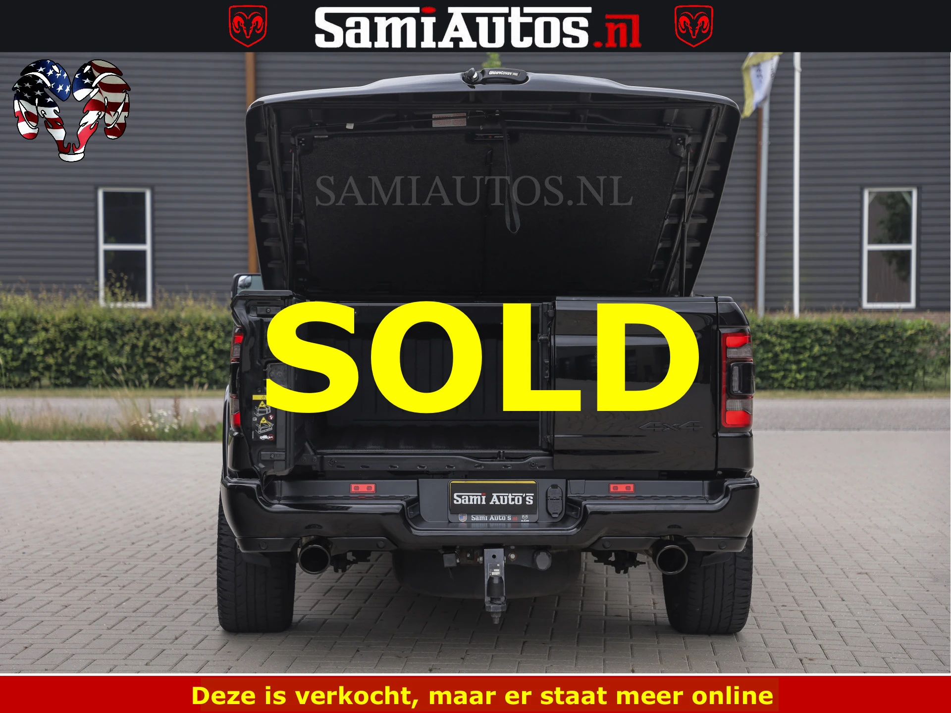 Dodge Ram 1500 2022 - LIMITED NIGHT | BOM VOL | HUD | MWK | LUCHTVERING | PANODAK | afbeelding 60