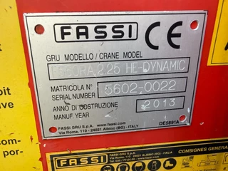 Scania G 2013 - G440 8X2 MET FASSI F5602.25 MET 2 AS AANHANGER image 10