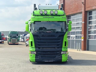 Scania R 2013 - R730 V8 Highline 6x4 - Show truck - Retarder - PTO/Hydraulic - Euro 5 - Stacks - Full air - Navi - afbeelding 2 miniatuur