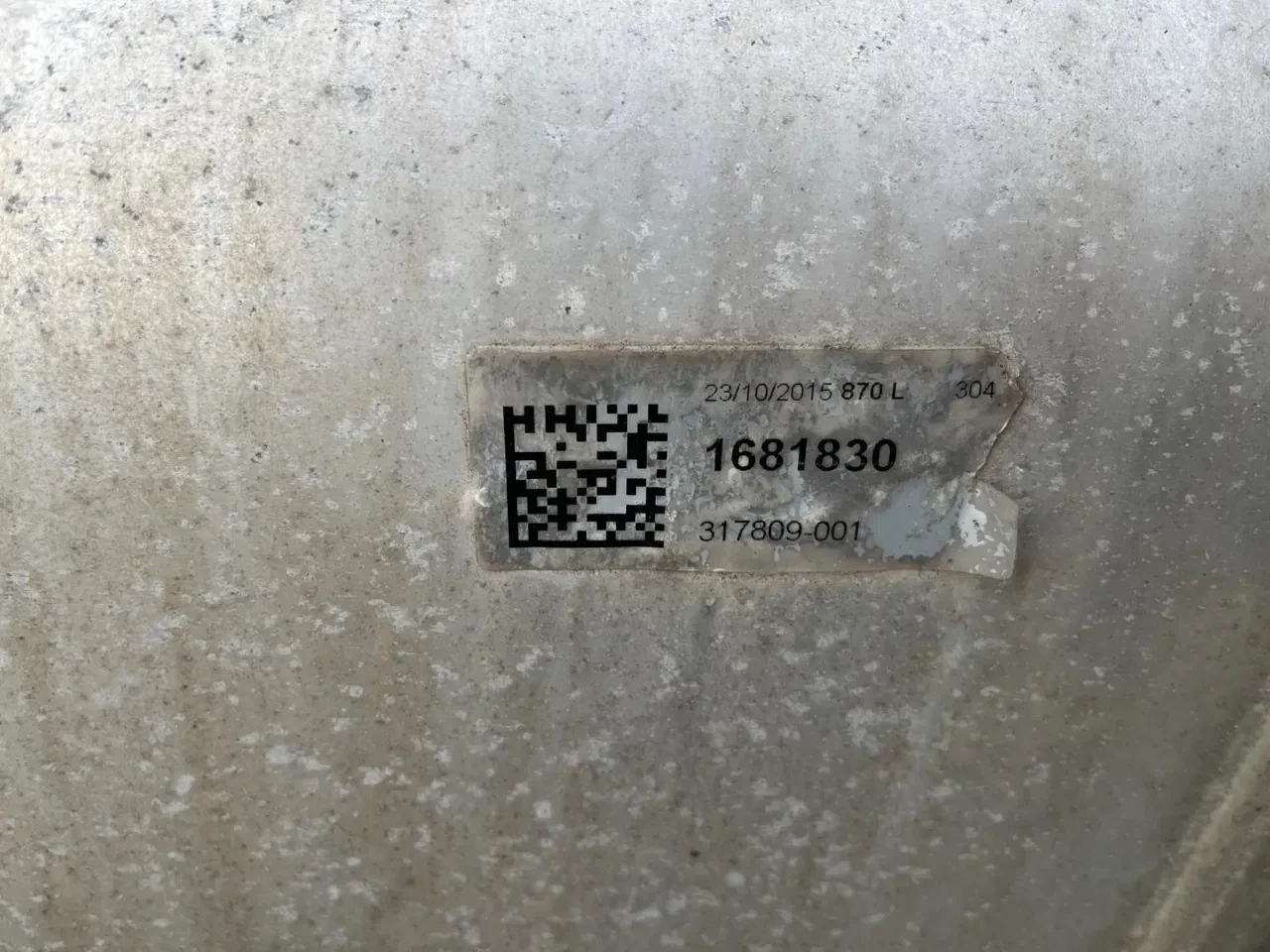 DAF 2015 - Brandstoftank Diesel 870L 1681830 obrázek 5