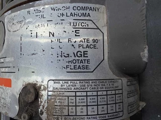 Ingersoll Rand Electric Winch 3500KG - New condition - N/A obrazek 9