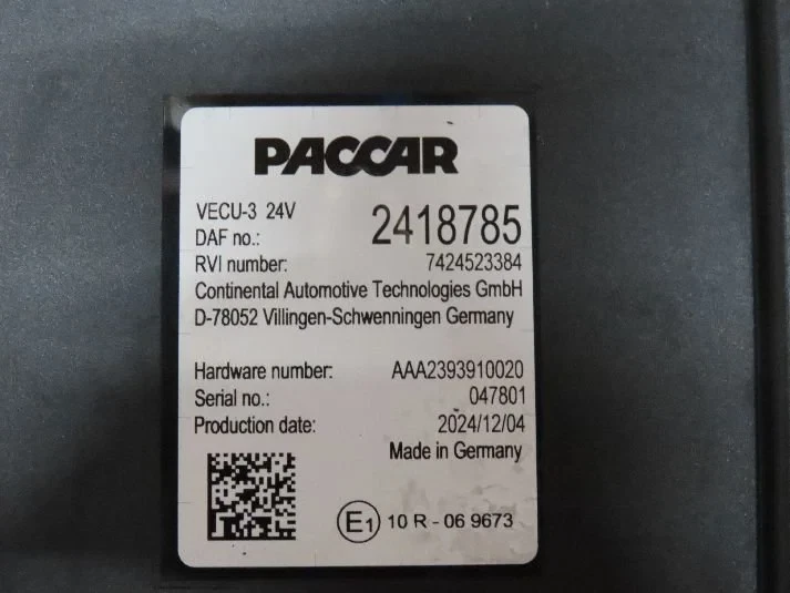 DAF - 2418785 VECU Regeleenheid zdjęcie 2