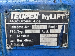 International 4600 1989 - 4x2 210HP + TEUPEN hyLIFT obrazek 17