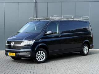 Volkswagen Transporter 2020 - 2.0 TDI 111 PK HIGHLINE / STARLIGHT BLUE METALLIC / L2H1 / TREKHAAK / IMPERIAAL / CAMERA / CRUISE / AIRCO afbeelding 2