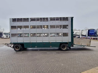 CUPPERS LVA 10-10 AL 2009 - 3 deck livestock trailer - BPW Axle - Folding roof zdjecie 4