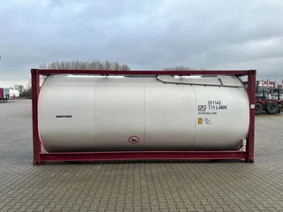 CIMC tankcontainers N/A 2017 - 20FT ISO / 25.040L / L4BN / T12 / steam heating / bottom discharge / 2.5Y-TEST/CSC: 03/2027 immagine 3