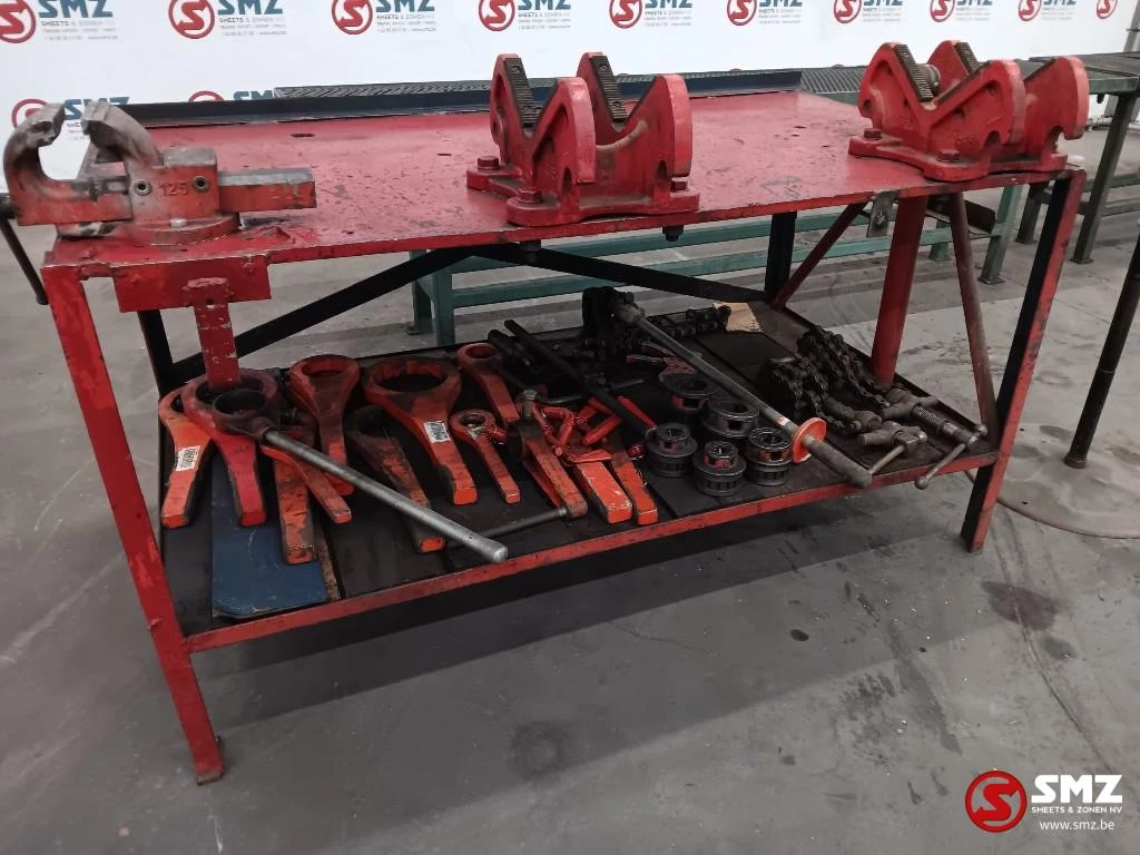 Diversen - Occ draadsnijmachine met werkbank en toebehoren Ri immagine 13