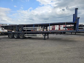 Pacton 3 AXLE FLATBED TRAILER BPW DRUM | price per piece 2006 - N/A image 2
