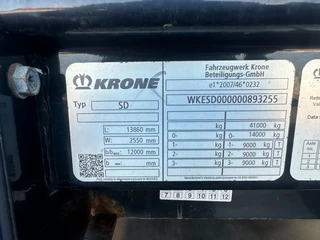 Krone N/A 2019 - HARDHOUTEN VLOER / SCHIJFREMMEN / 2.80M INW. HOOGTE / NL-TRAILER obrazek 32