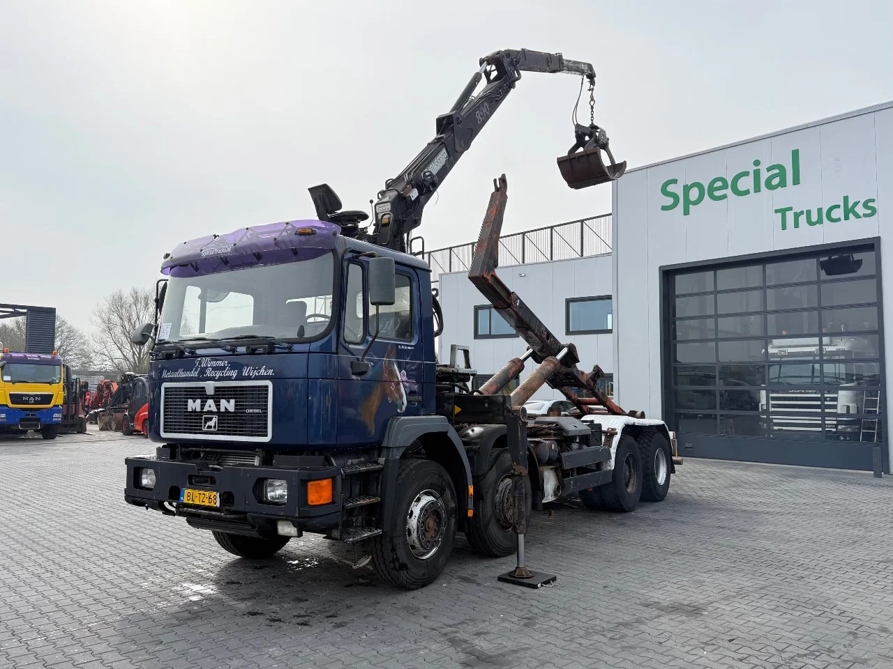 MAN 1997 - 35.403 8x4 Jonsered 890 + Meiler RK 22.60 S Bild 2