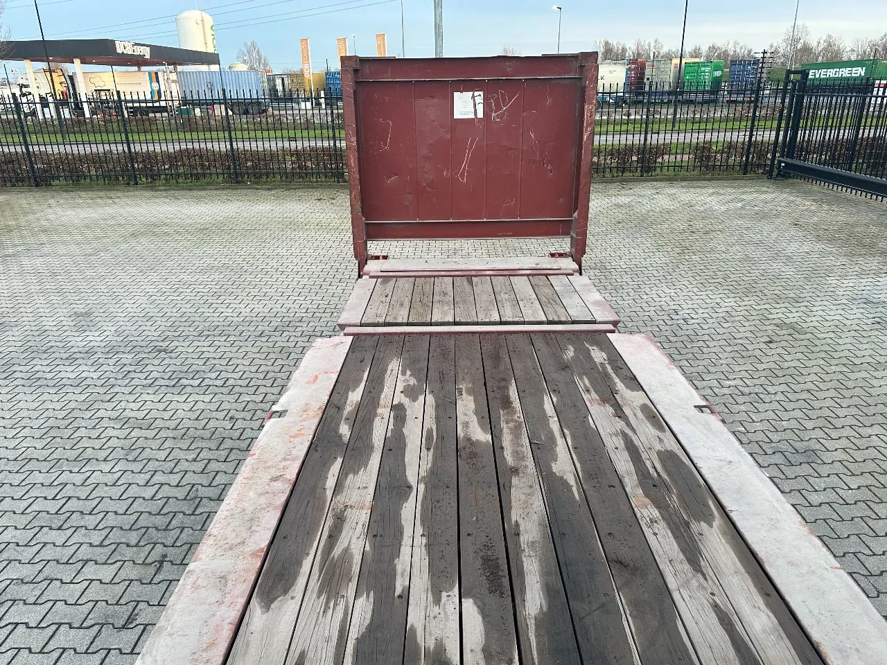 CIMC 2008 - 40FT FLATRACK FLUSH FOLDING / CSC: 10/2027 / 10x available afbeelding 8