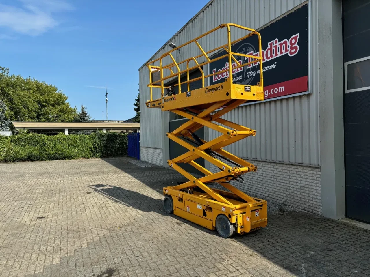 Haulotte 2008 - Compact 8 , electric scissorlift, 2008 year!! afbeelding 3